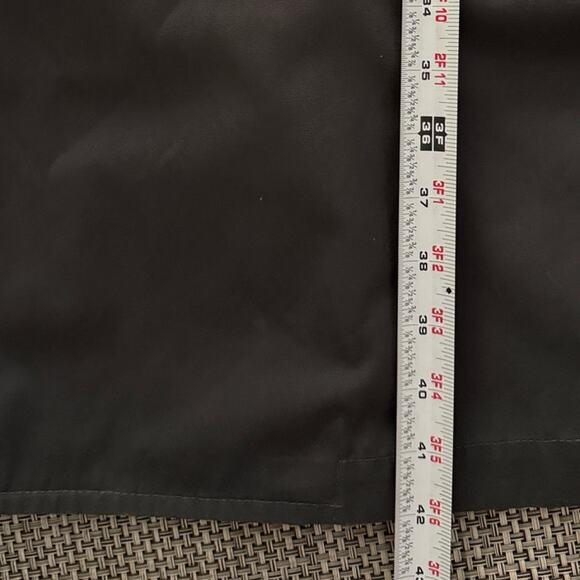 London Fog Black Trench Coat - Picture 10 of 10